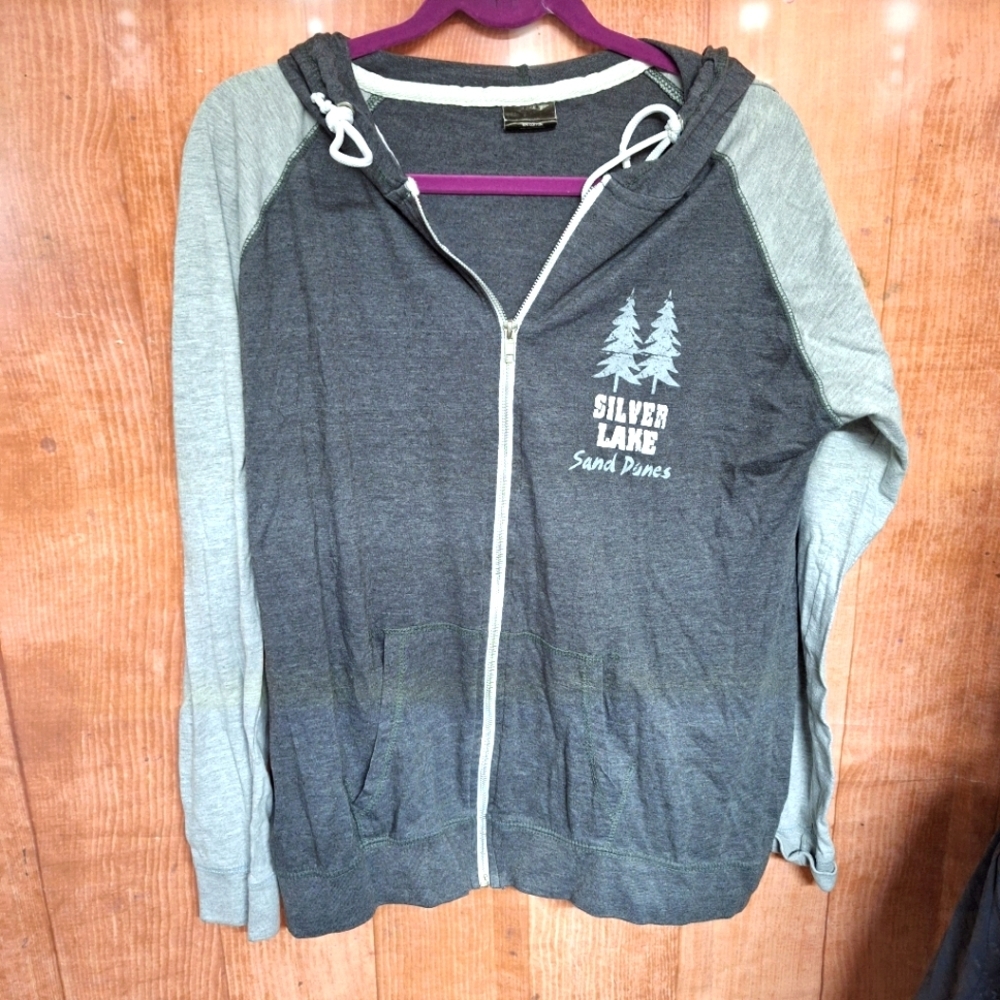 Silver Lake Sand Dunes fip up hoodie size XL